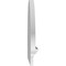 Ekena Millwork Elliptical 4 Spoke Architectural Grade PVC Combination Pediment, 70"W x 24-3/8"H x 2-3/4"P PEDPC070X245ELL04 - alternate 5